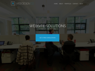 Web Design Company website template