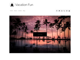 Vacations website template