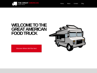 Food Truck website template