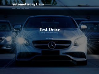 Automotive and Cars website template