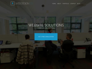 Web Design Company website template