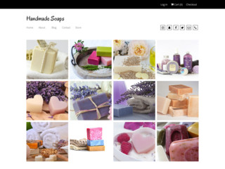 Soap Store website template