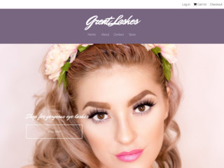 Eye Lashes website template