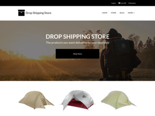 Drop Shipping website template
