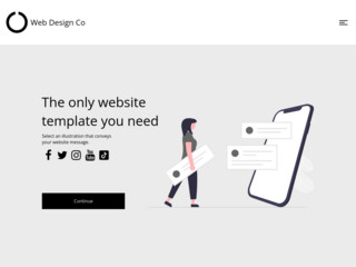 All In One website template