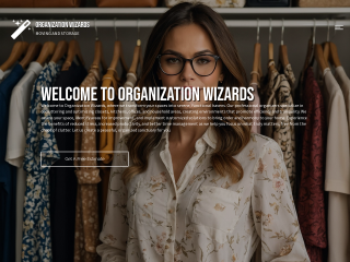 Organization Wizards website template