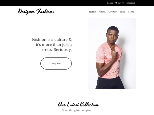 Designer Fashion Store
