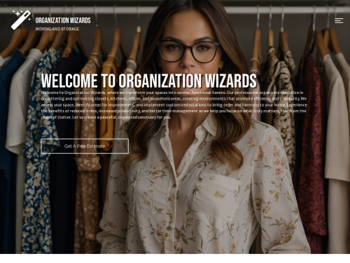 Transform Your Space with Organization Wizards Template - Perfect for Profe
