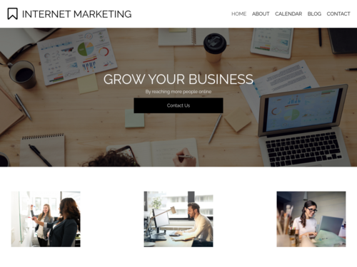Boost Your Business with Our Responsive Internet Marketing Template