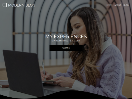 Stylish Modern Blog Template for Coaches, Consultants & Creatives