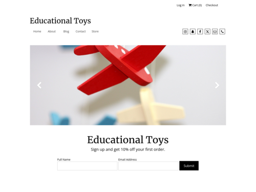 Educational Toy Store