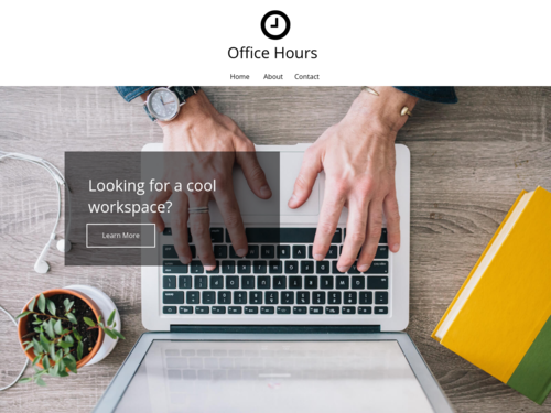 Office Space website template
