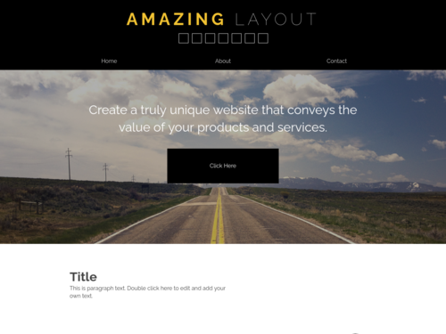 Corporate website template
