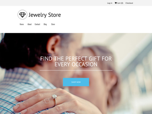 Jewelry Store website template